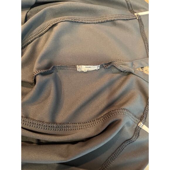 Slazenger Golf Gray Cap Sleeve Pull Over 1/4 Zip Shirt XS - Picture 3 of 6